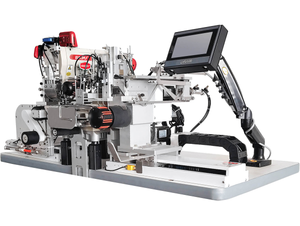 Baoyu BML-375S, автомат для пришивания эластичной ленты (пояса) к нижнему белью