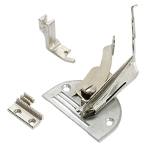 DAYU-119 (А10), врезной окантователь изогнутых краев в 4 сложения, для прямострочных швейных машин