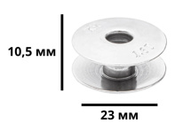 Металлическая увеличенная в 1.6 раз шпуля для промышленных вышивальных машин