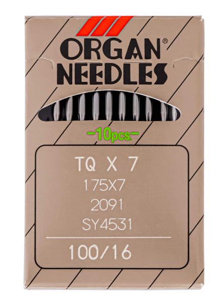 Organ TQx7, иглы с удлиненной колбой для промышленных пуговичных машин цепного стежка