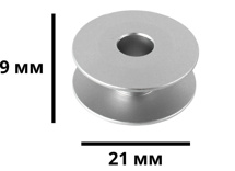 272152A, алюминиевая шпулька для промышленных вышивальных машин