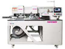 Ronmack RM-860-311-PZ, автомат шаблонного шитья для пришивания прорезных карманов и молний
