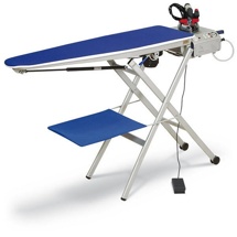 Silter Harmony 2101 A, консольная гладильная доска с парогенератором емкостью 1 литр, подогревом поверхности и вакуумным отсосом