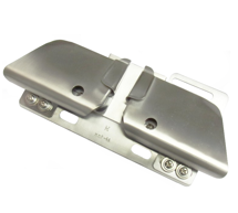 Khsew KHF44, приспособление для вшивания молнии с обеих сторон, для двухигольных швейных машин челночного стежка