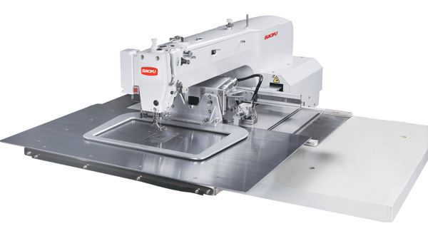 Baoyu BML-3020G-01A/FZ, , автомат шаблонного шитья с поворотной лапкой для пришивания ярлыков и липучек