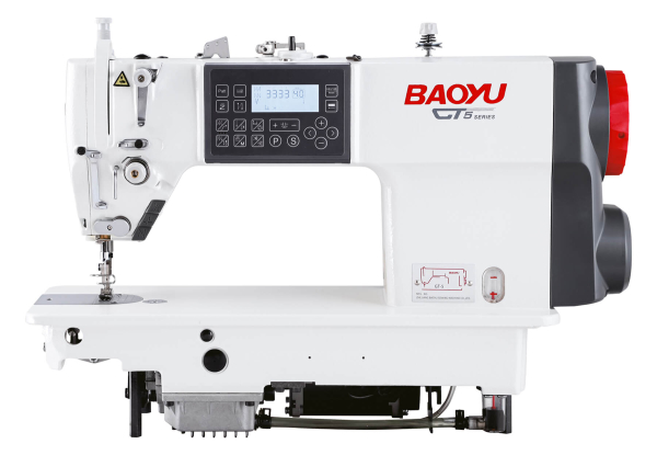 Baoyu GT-5H, комп'ютеризована промислова швейна машина з нижнім просуванням для середніх і важких матеріалів