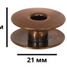 40264(2HG), стандартна металева шпуля для промислових вишивальних машин