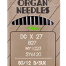 Organ DCx27 SUK, иглы для промышленных оверлоков