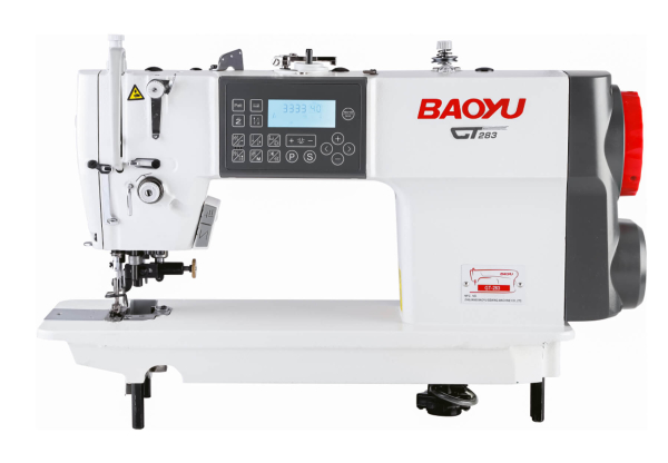Baoyu GT-283, компьютеризированная промышленная швейная машина с обрезкой по краю и нижним продвижением для легких и средних материалов