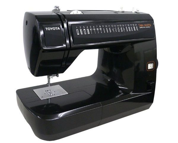 Toyota JET B 224, швейная машина с вертикальным челноком и полуавтоматической петлей, 24 строчки с плавной регулировкой длины стежка