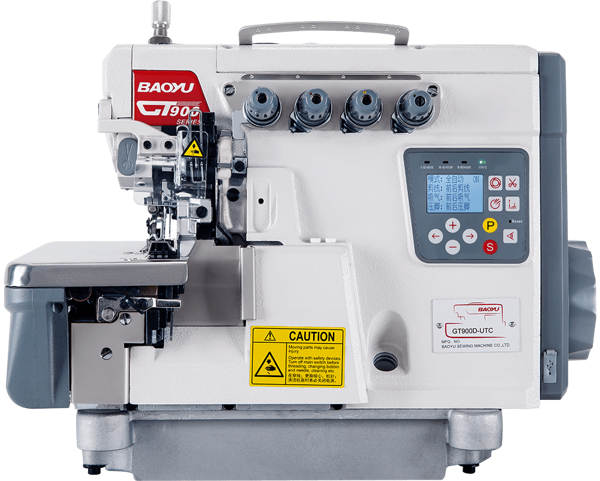 Baoyu GT-900D-5-UTD, высокоскоростной пятиниточный промышленный оверлок с автоматическими функциями