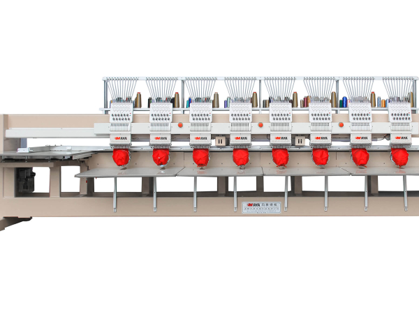 Maya TH2-1508-400/400×500 мм, промислова 15-голкова 8-голова тубулярна вишивальна машина