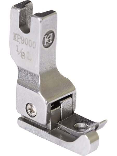 Khsew KP9000L, левосторонняя компенсационная подпружиненная лапка с укороченной подошвой, для машин 