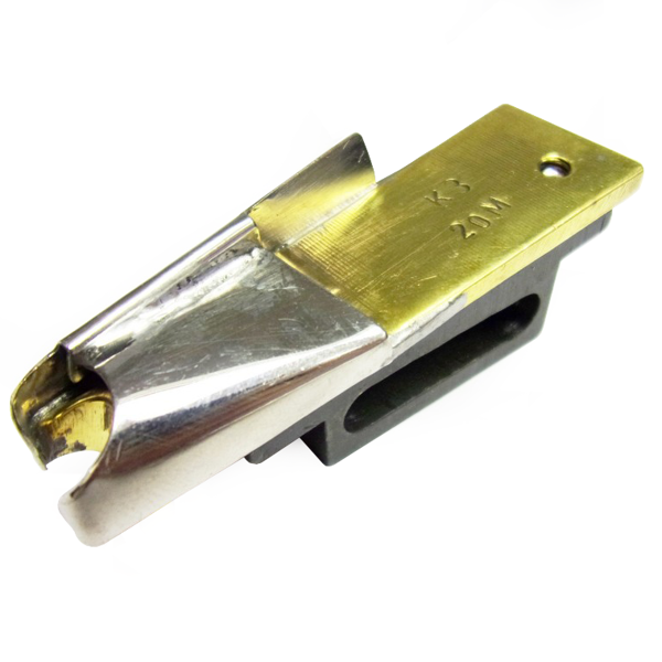 Khsew KHF3, окантовувач в 3 складання для швейних машин з рукавною платформою, для тонкої шкіри