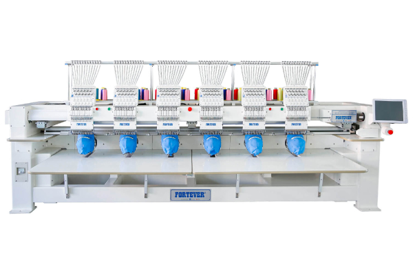 Fortever FT-1506H-450/450 × 400 мм, промышленная 15-игольная 6-головая вышивальная машина