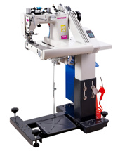 Ronmack RM-918HS, автоматическая п-образная 3-игольная швейная машина цепного стежка