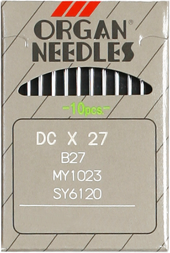 Organ DCx27, универсальные иглы для промышленных оверлоков