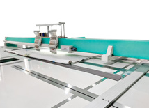 Maya FHTX-1502 – 3100 x 1600 мм, 2-головая 15-игольная промышленная вышивальная машина