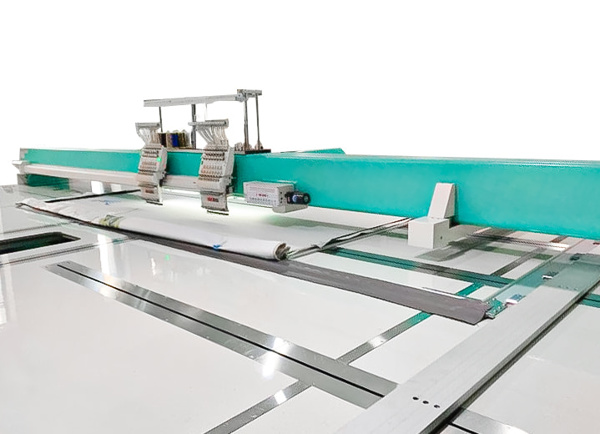 Maya FHTX-1502 – 3100 x 1600 мм, 2-головая 15-игольная промышленная вышивальная машина