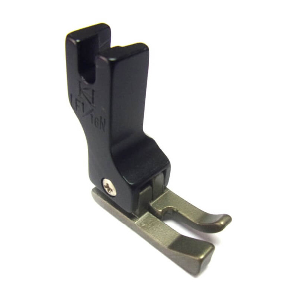 Khsew LF-N, антистатическая левосторонняя компенсационная подпружиненная лапка для машин с нижним продвижением