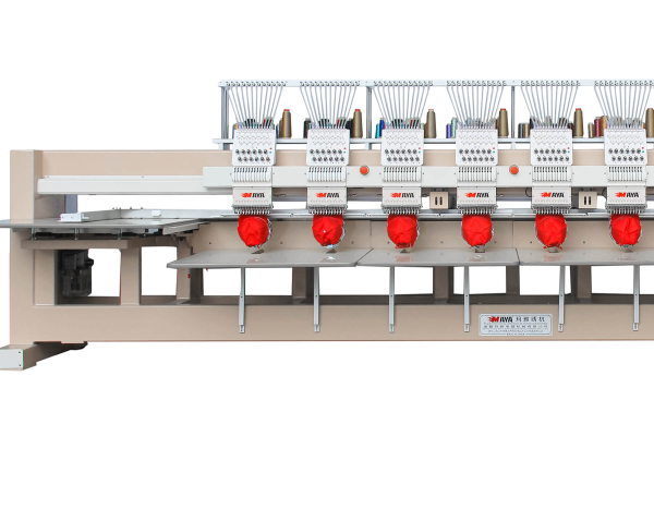 Maya TH2-1506-400/400×500 мм, промислова 15-голкова 6-голова тубулярна вишивальна машина