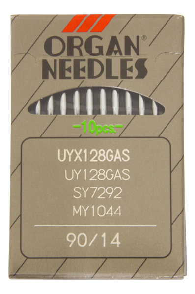 Organ UYx128 GAS, иглы для промышленных распошивальных машин