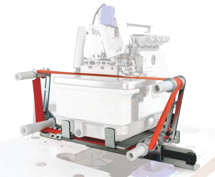 Ronmack RM-02, автоматические ролики для натягивания эластичной тесьмы