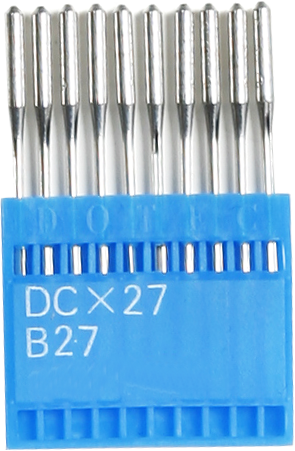 Dotec DCx27, універсальні голки для промислових оверлоків