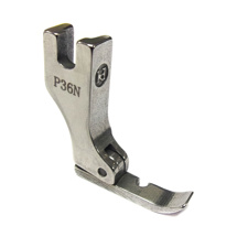 Khsew P36N, правосторонняя однорожковая лапка для вшивания канта/молнии, для машин с нижним продвижением