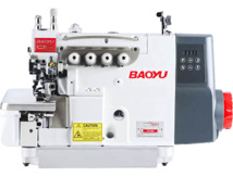 Baoyu GT-920, промышленный четырехниточный оверлок с двойным продвижением материала