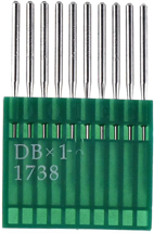 Dotec DBx1 SES, трикотажные иглы для швейных машин челночного стежка, для легких и средних тканей