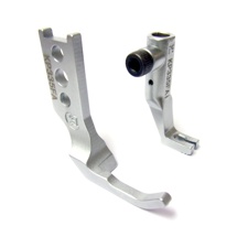 Khsew KP335FA, правосторонняя лапка для окантователя под прямым углом, для промышленных швейных машин с тройным транспортом