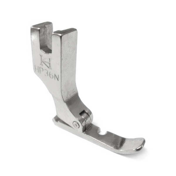 Khsew HP-36LN, левосторонняя однорожковая лапка для вшивания молнии, для машин с нижним продвижением