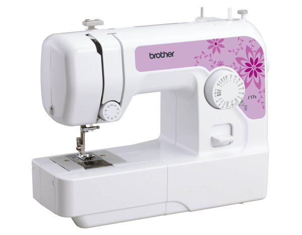 Brother J17S, электромеханическая швейная машина с горизонтальным челноком, 17 операций