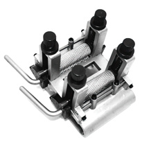 Khsew 2280-T2, двойное роликовое устройство натяжения с системой равномерной подачей ленты для швейных машин зиг-заг