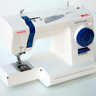 Toyota ECO 17CJ, швейная машина с горизонтальным челноком и полуавтоматической петлей, 17 строчек с фиксированной длиной стежка