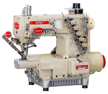 Baoyu BML-720-EST-DS/W, компьютерная промышленная распошивальная машина с встроенным энергосберегающим сервомотором и компактной цилиндрической рукавной платформой