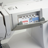 Toyota ERGO 15D, швейная машина с горизонтальным челноком и полуавтоматической петлей, 15 строчек с фиксированной длиной стежка