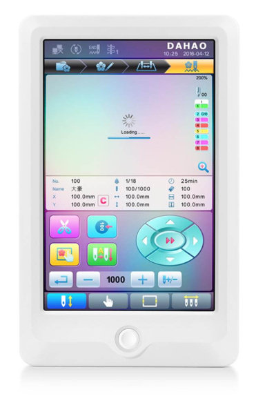 A15-B104H-A / Dahao А15, система керування промисловими вишивальними машинами Dahao А15