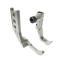 Khsew KP335LB, левосторонняя лапка для вшивания молнии, для промышленных швейных машин с тройным транспортом
