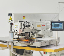 Baoyu BML-M3520JG-D, швейный автомат для изготовления потайного кармана с лазерной резкой