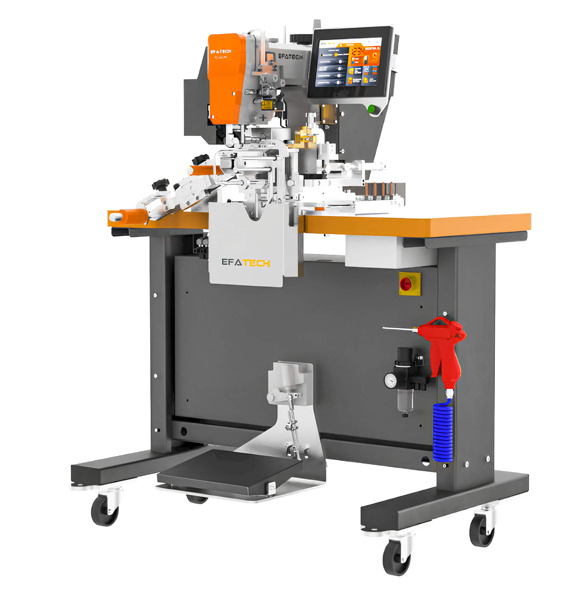 Efatech PC-40V3C, автоматизированная рабочая станция для подгибки низа штанов