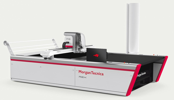 Morgan Tecnica REX 70 PRO, автоматическая раскройная машина с рабочим полем 1700 х 2500 мм