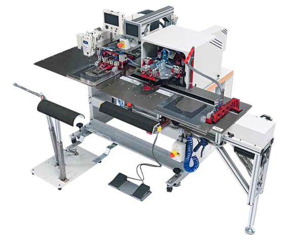 SIP-Italy PS342-FG1SIP.V2, автомат шаблонного шитья для пришивания накладного кармана