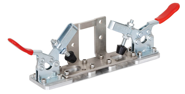 Прижим шаблона для автоматов шаблонного шитья