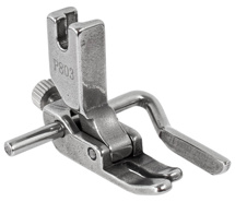 Khsew P803, лапка с регулируемой линейкой для отстрочки по краю, для машин с нижним продвижением