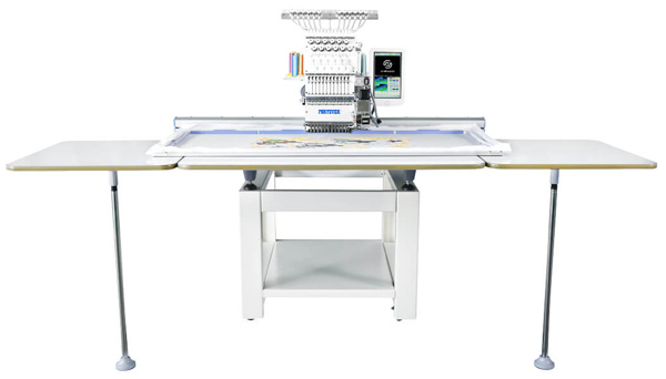 Fortever FT-1501XL – 1200 х 500 мм, одноголовая промышленная 15-игольная вышивальная машина с увеличенным рабочем полем 