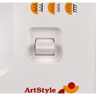 Janome ArtStyle 4045, швейная машина с вертикальным челноком и полуавтоматической петлей, 18 строчек с плавной регулировкой длины стежка
