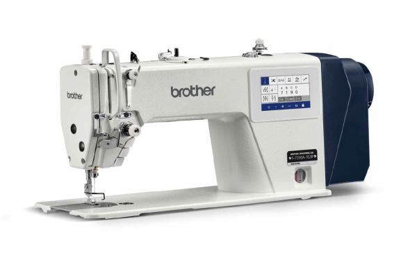 Brother S-7190A-913P, промышленная швейная машина с нижним продвижением для легких и средних тканей