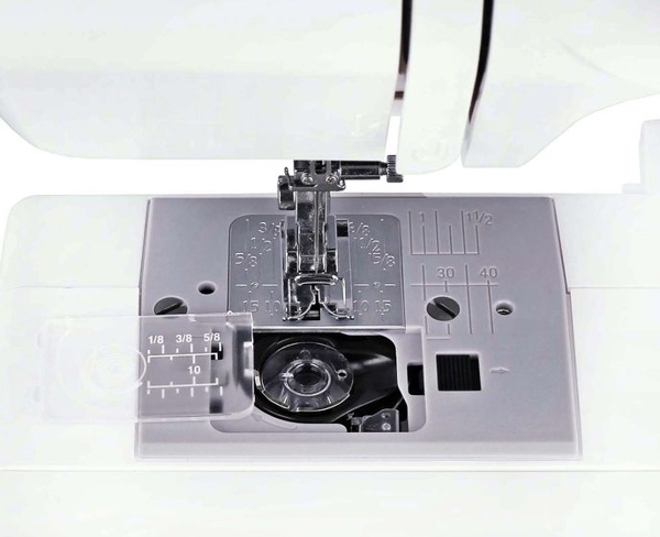 Janome My Excel 59, швейная машина с горизонтальным челноком и полуавтоматической петлей, 22 строчки с плавной регулировкой длины стежка и ширины зигзага